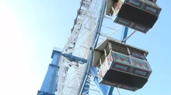 Close-Up Of The Big Ferry Wheel
