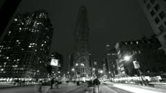 Timelapse Crossing At Flatiron Building