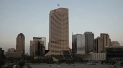 Indianapolis Skyline Timelapse