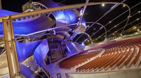 Timelapse Theater Millennium Park Loopable