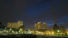 New Orleans City With Electrical Tower