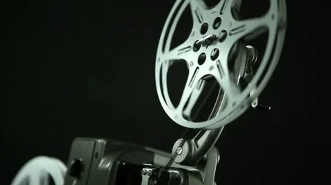 Film Reel 8Mm Black