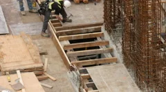Construction Worker On A Highrise