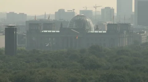 Aerial Berlin Reichstag