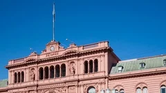 Timelapse Casa Rosada Buenos Aires Close Up