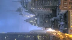 Timelapse Traffic At Sunrise On 8Th Ave