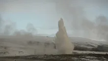 Slowmotion Geyser Strokkur Eruption Iceland