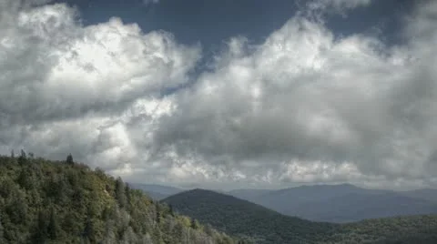 Blue Ridge Parkway Time Lapse