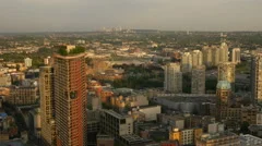 Aerial View Timelapse Vancouver, Canada