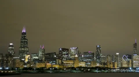 Timelapse Chicago Skyline