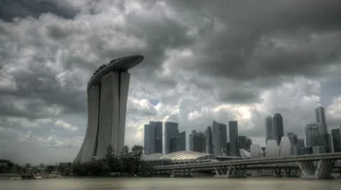 Singapore Marina Bay Entrance