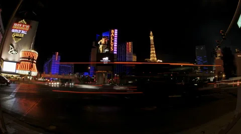 Crossroad at night