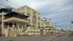 Timelapse Trolley Stop