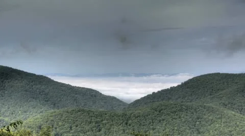 Blue Ridge Parkway Time Lapse