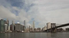 Time Lapse Zoom In Extreme Close Up Manhattan Skyline