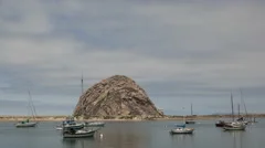 4K Time Lapse Close Up Morrow Bay