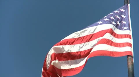 Close Up American Flag