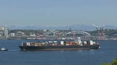 Seattle Container Ship