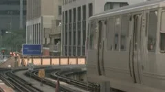 Elevated Train In Chicago