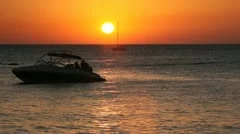 Boating At Ibiza Sunset