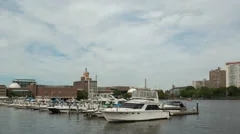 Time Lapse Boston Cambridge Marina