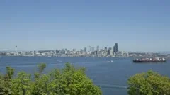 Seattle Skyline Harbor Bay