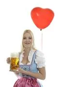 Woman In Dirndl