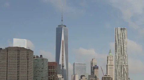 Time Lapse Close Up Manhattan Skyline