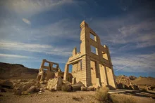 Ghost town abandoned building