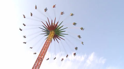 Oktoberfest Flying Swing Carousel