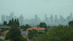 Melbourne Houses With Skyline