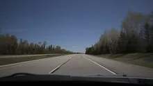 4K Hyperlapse time lapse highway dashboard