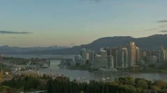 Timelapse Vancouver Skyline