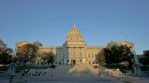 State Capitol Complex In Harrisburg