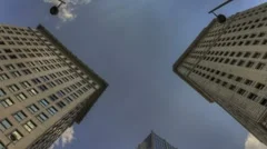 Timelapse Of Clouds In The City
