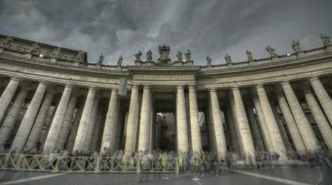 St Peter'S Square In Vatican