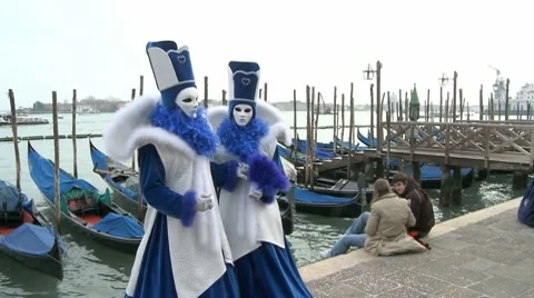 Romantic Couple At The Water