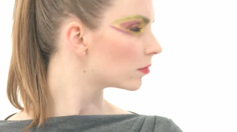 Woman Looks Angry