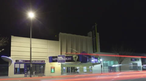4K Time Lapse Loopable Of Traffic At Ufo Museum In Roswell, Nm
