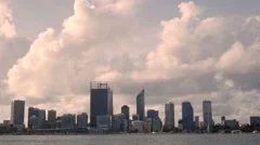 Timelapse Perth Skyline Daytime