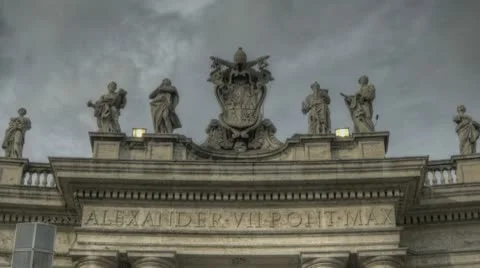 St Peter'S Square In Vatican
