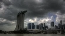 Singapore Marina Bay Entrance