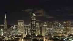 4K Time Lapse Close Up San Francisco Night