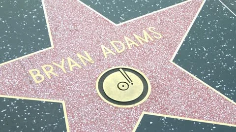 Walk Of Fame Bryan Adams