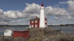 Time Lapse Lighthouse Pan Tilt Shot