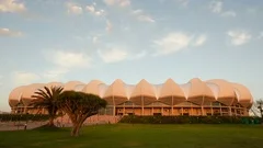 4K Timelapse Sunrise Stadium Port Elizabeth