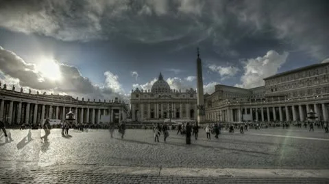 St Peter'S Square In Vatican
