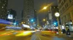 Timelapse Crossing At Flatiron Building
