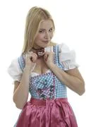 Woman In Dirndl