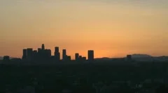 Los Angeles Skyline Sunrise